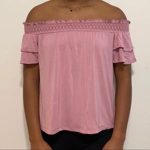American Eagle Soft and Sexy off the Shoulder Top